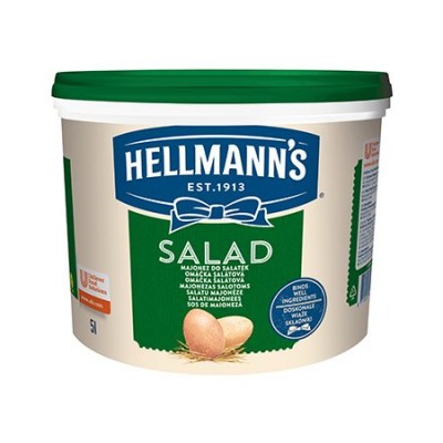 Mayonnaise salad Hellmanns 30%, 5 L